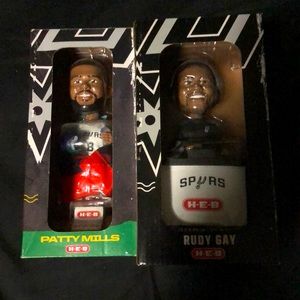 Patty Mills & Rudy Gay Bobble Heads